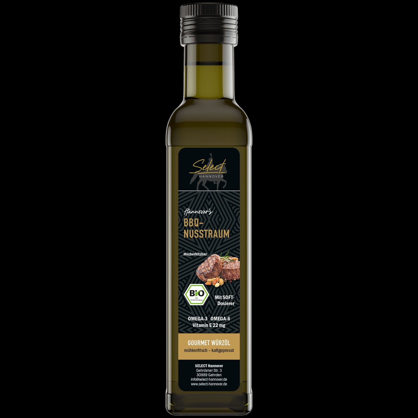 Hannover's BBQ-Nusstraum 250ml - Würzöl