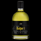 Lindener Butjer Gold Likör von SELECT Hannover in der geriffelten Glasflasche, goldgelber Likör, 25 % vol, 500 ml