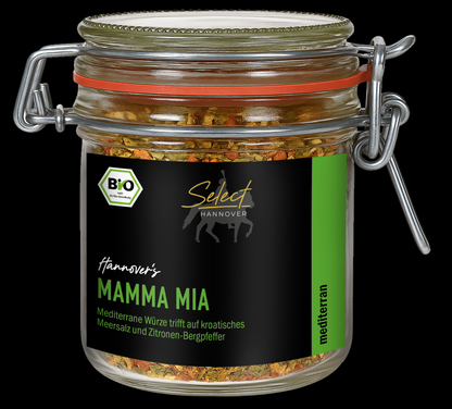 SELECT Hannover Mamma Mia Pizza- und Pastagewürz im Bügelglas, 40 g