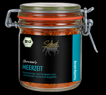 SELECT Hannover Meerzeit Meeresfrüchte- und Fischgewürz im Bügelglas, 80 g