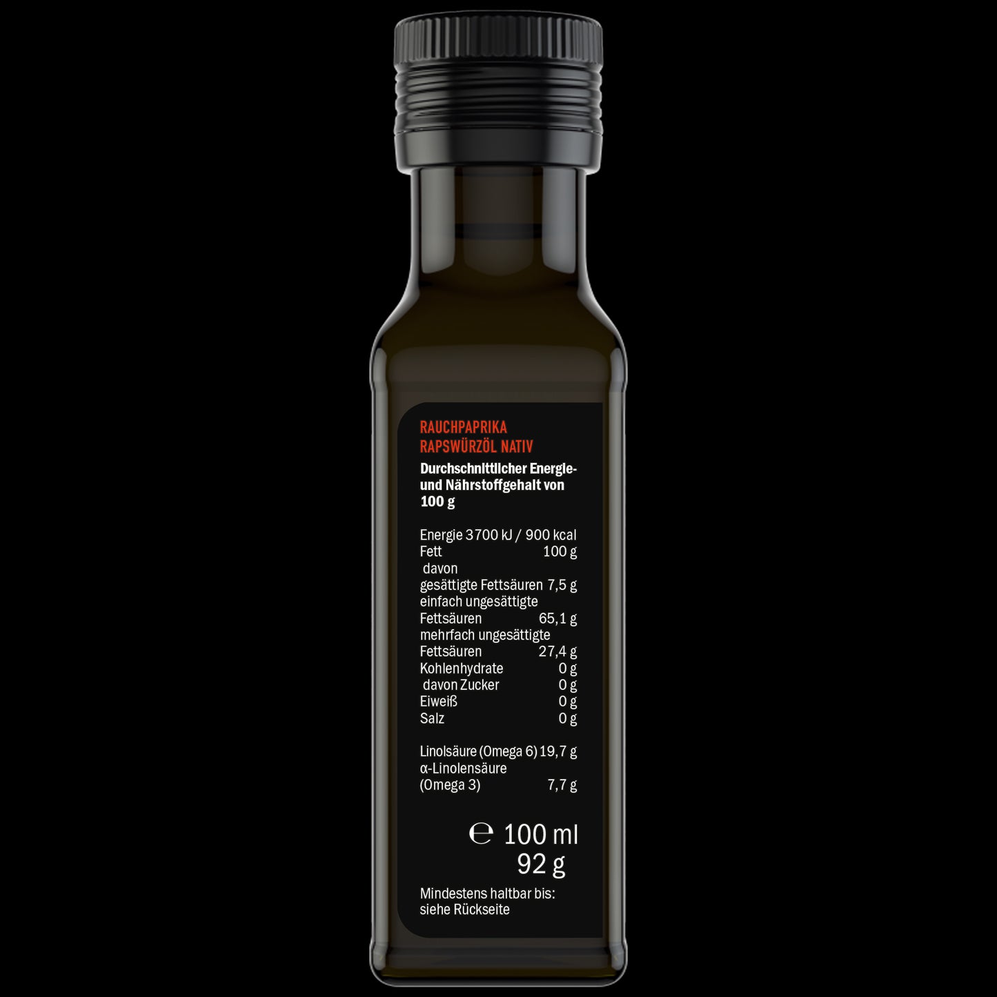 Hannover's Räucherwerk Paprika 100ml - Würzöl